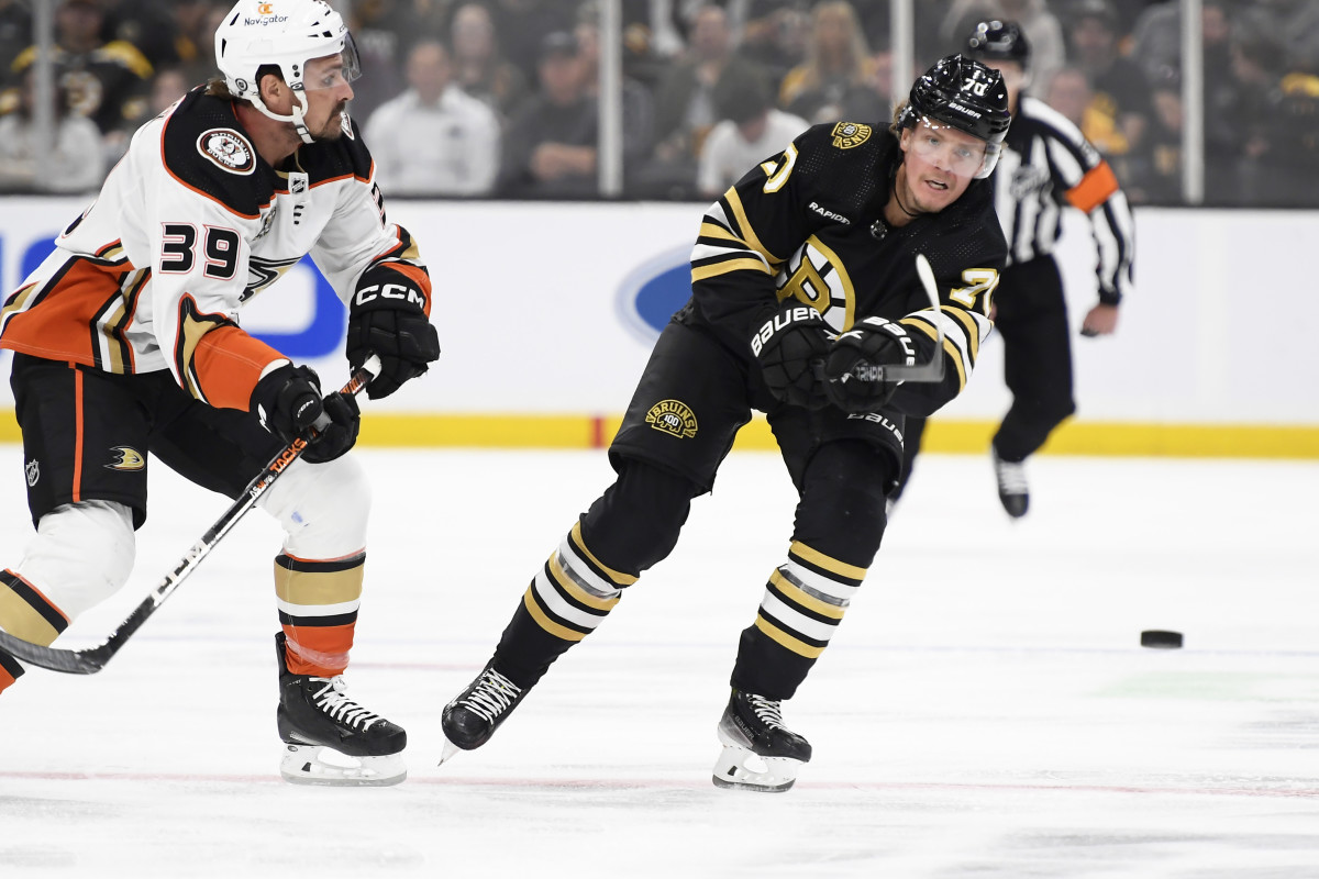 Boston Bruins Forward Jesper Boqvist To Return vs. New York Islanders