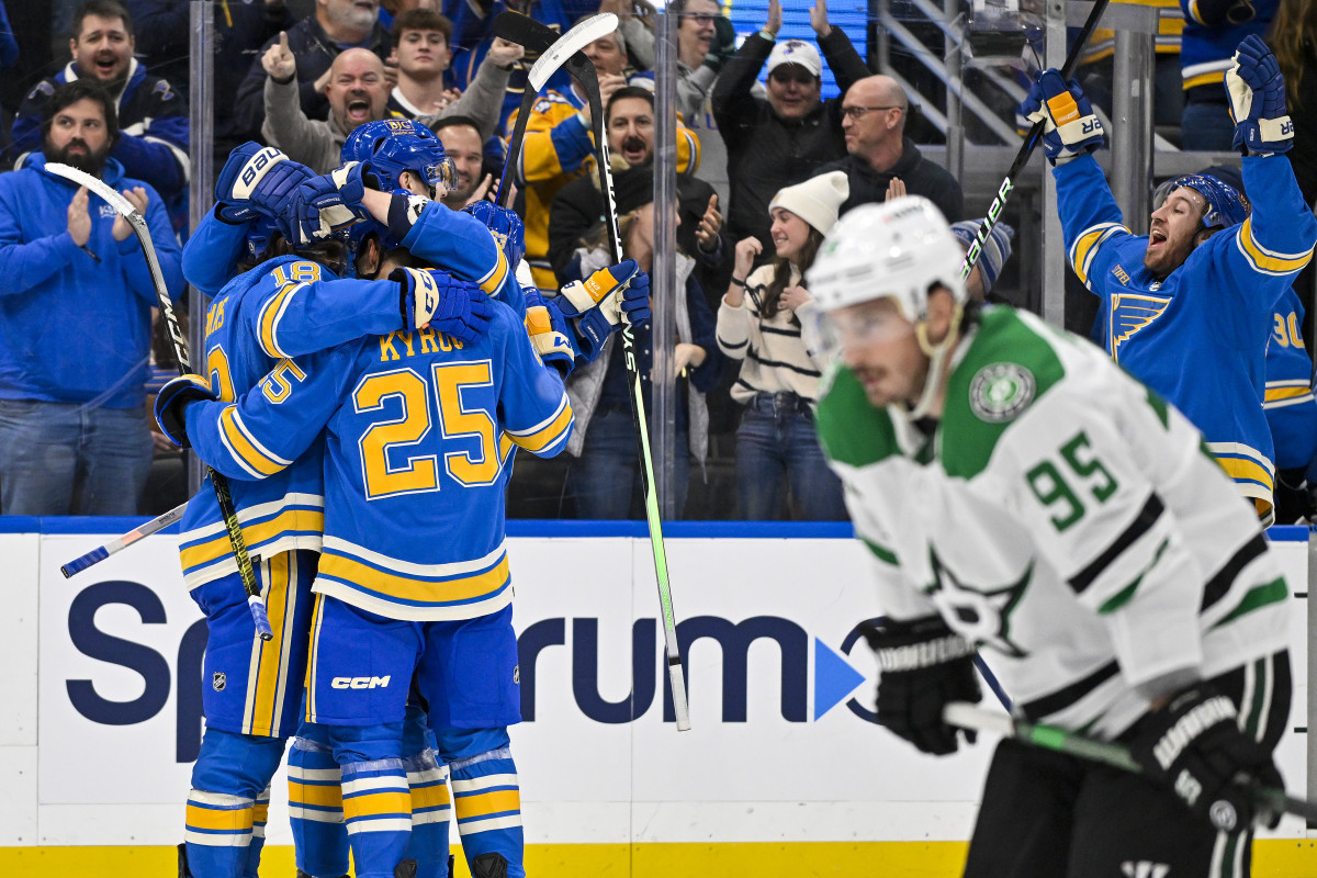 Three-period Takeaways From Blues' 4-3 OT Win Against Stars - The ...