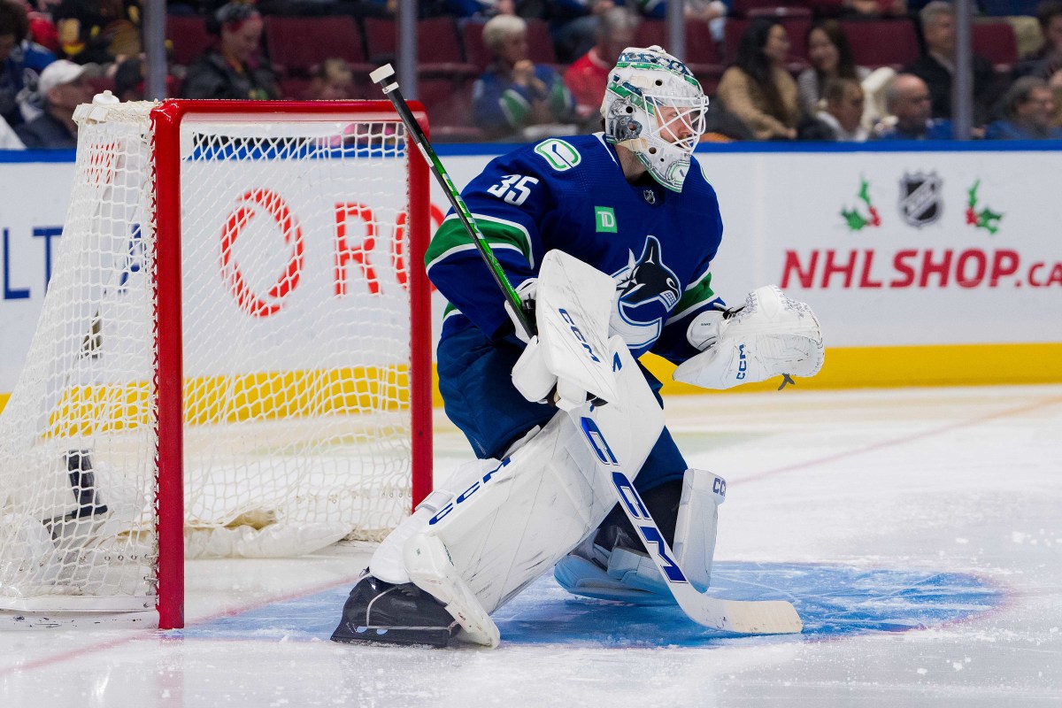 Thatcher Demko Named NHL's Second Star Of The Week - The Hockey News ...