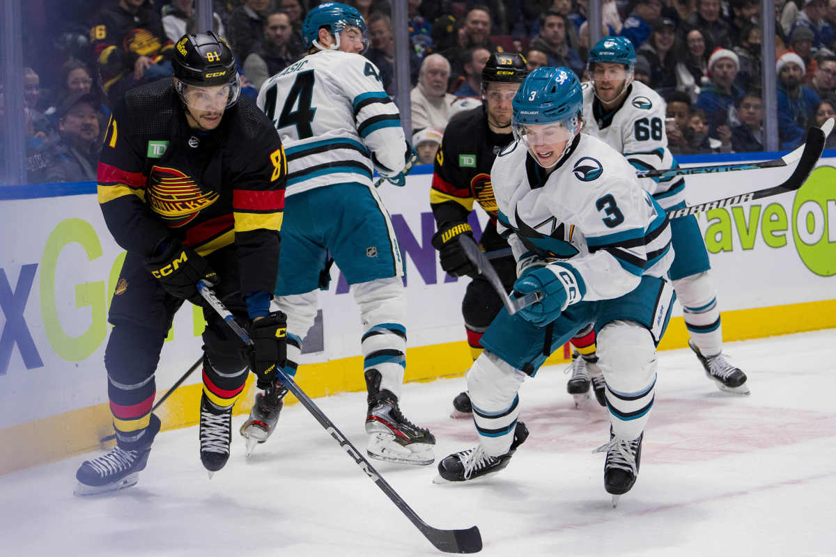 The Stats Behind The Game: Canucks 7, Sharks 4 - The Hockey News ...