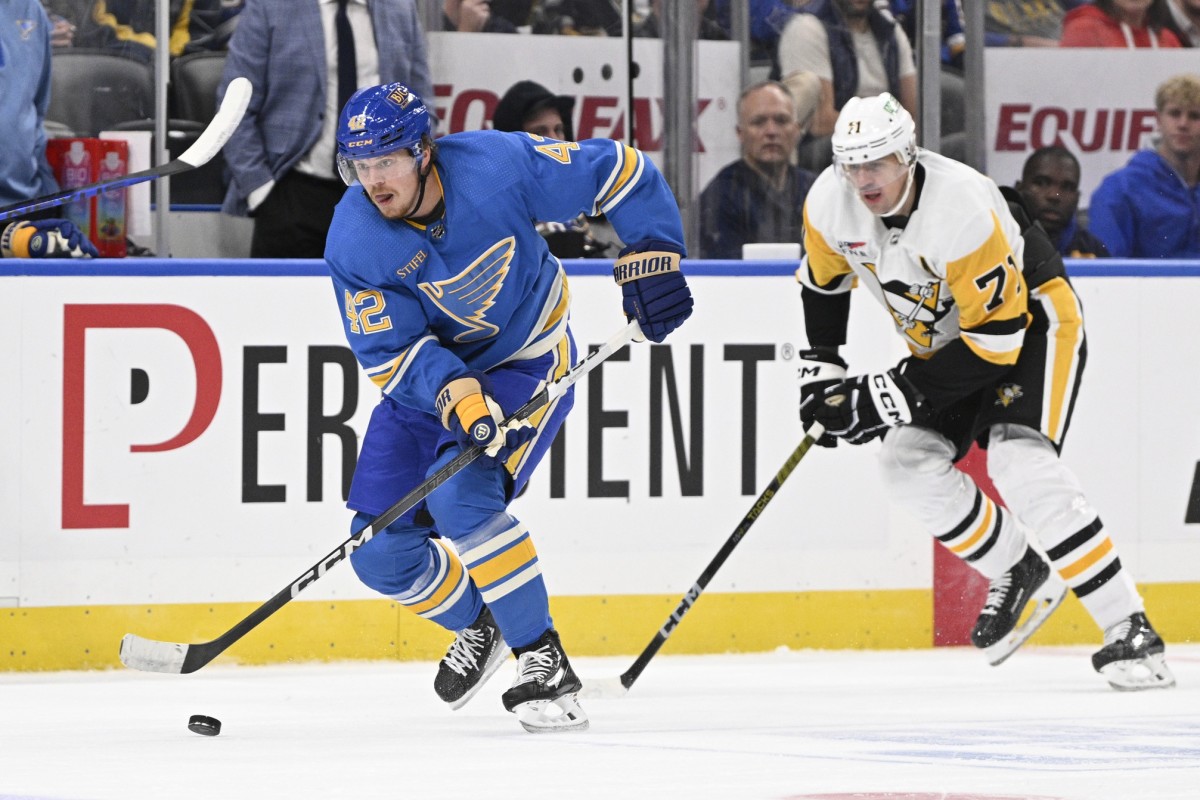 Pittsburgh Penguins vs. St. Louis Blues Still Making Progress The