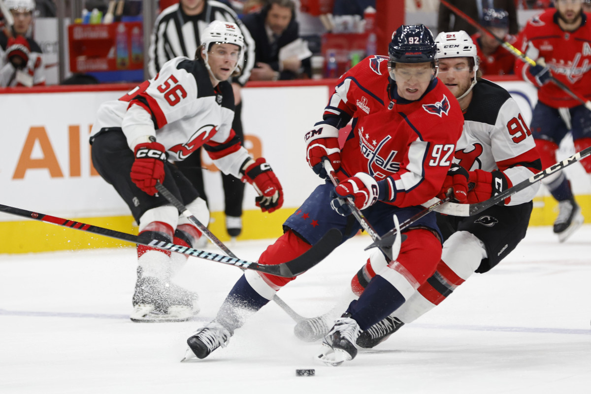 Takeaways: Capitals Overpowered By Devils, Out Of Sync In 6-3 Loss ...