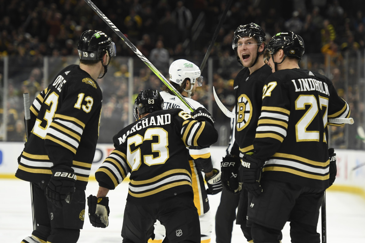 Boston Bruins Fall 6 5 To Pittsburgh Penguins In Incomplete Comeback   Usatsi 22224276 