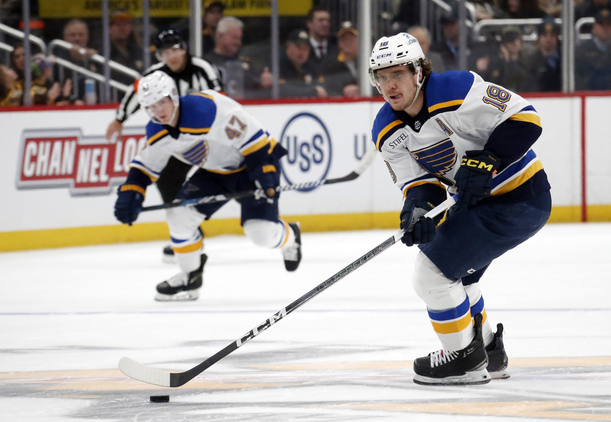 Thomas learned from some of the best, now is Blues' best, first-time ...