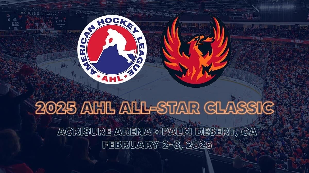 Coachella Valley Firebirds to Host the 2025 AHL AllStar Classic The