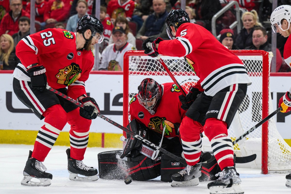 Blackhawks Defense Intact For First Time Since Early December Versus ...