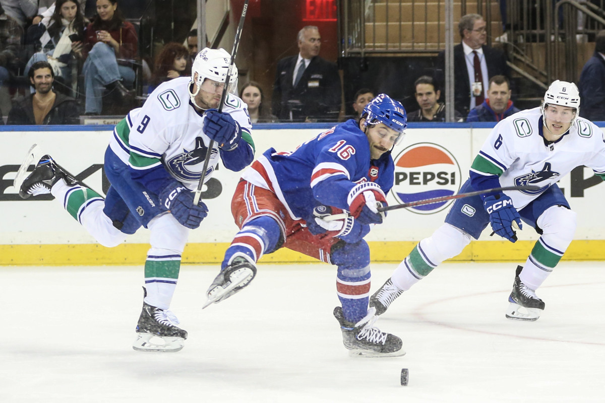 The Stats Behind The Game: Canucks 6, Rangers 3 - The Hockey News ...