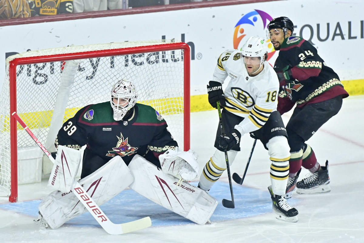 Boston Bruins Fall 4-3 In Overtime To Arizona Coyotes, Lose Linus ...