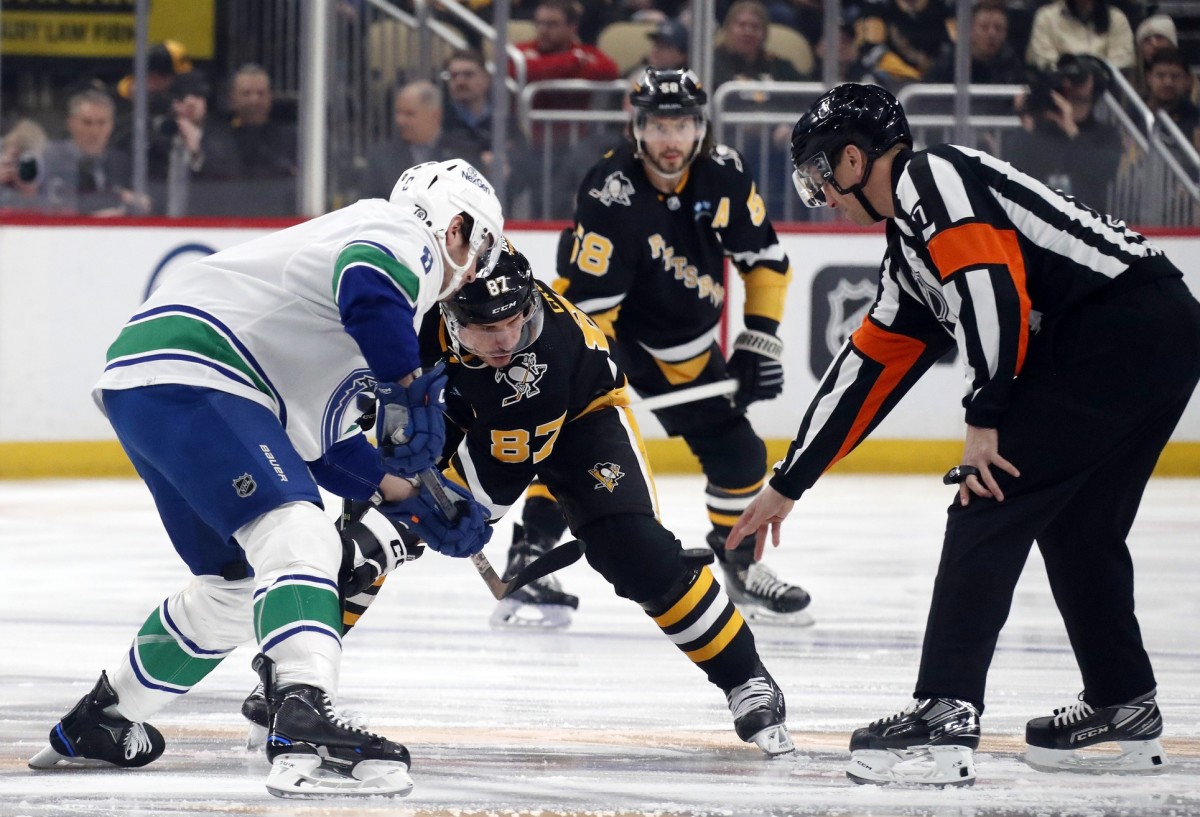 Pittsburgh Penguins Lose OT Thriller to Canucks - The Hockey News ...