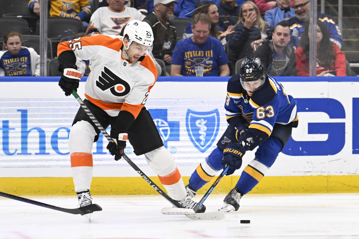 (1-15-24) Flyers-Blues Gameday Lineup - The Hockey News St. Louis Blues ...