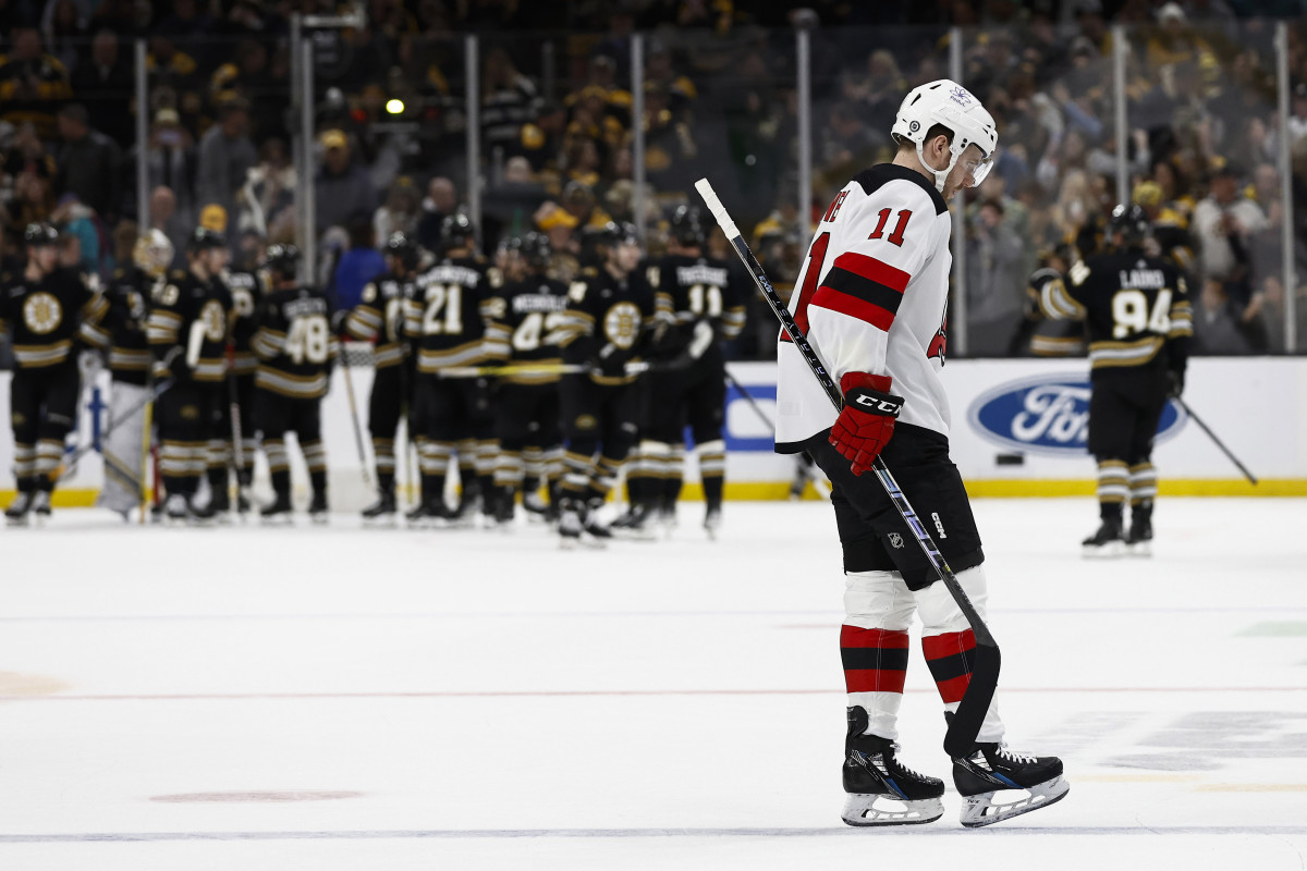 Devils End Three-Game Road Trip With 3-0 Loss To Bruins - The New ...