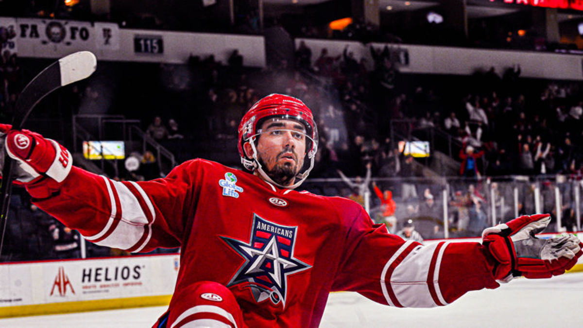 ECHL MVP for 2022-23 Hank Crone has 42 Points in just 27 Games with the  Americans - The ECHL News, Analysis and More