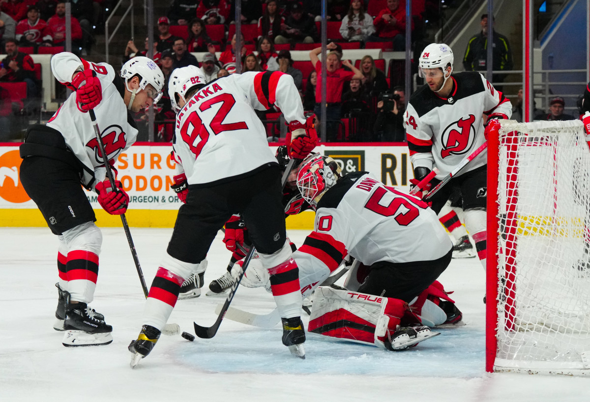 Devils Unable to Complete Comeback, Fall 3-2 to Hurricanes - The New ...