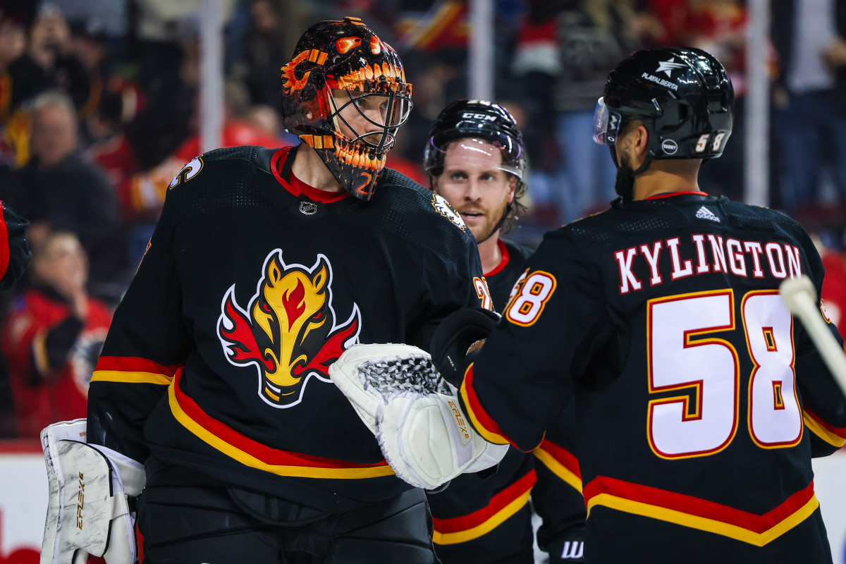 Calgary Flames Goaltender Jacob Markstrom Deservedly Named NHL's First ...