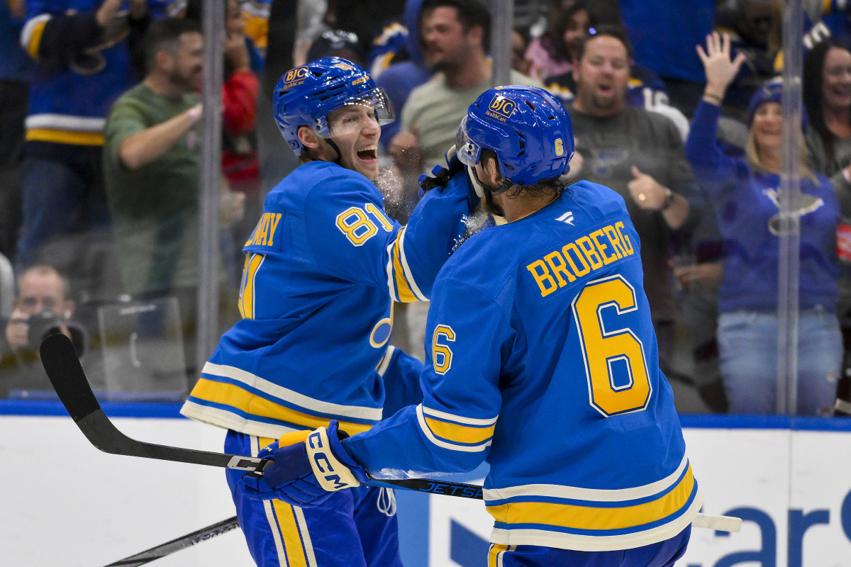 St. Louis Blues Player Of The Game Vs. Carolina Hurricanes: Philip ...