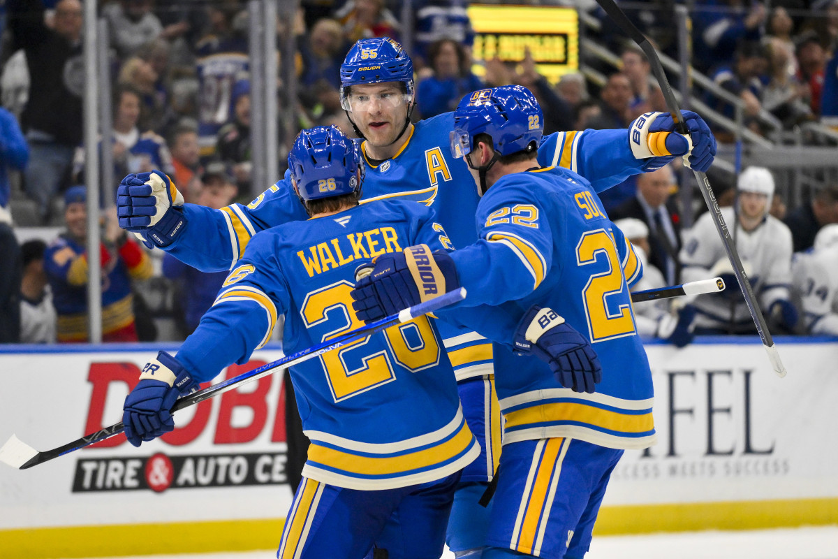 St. Louis Blues Player Of The Game Vs. Toronto Maple Leafs: Colton ...