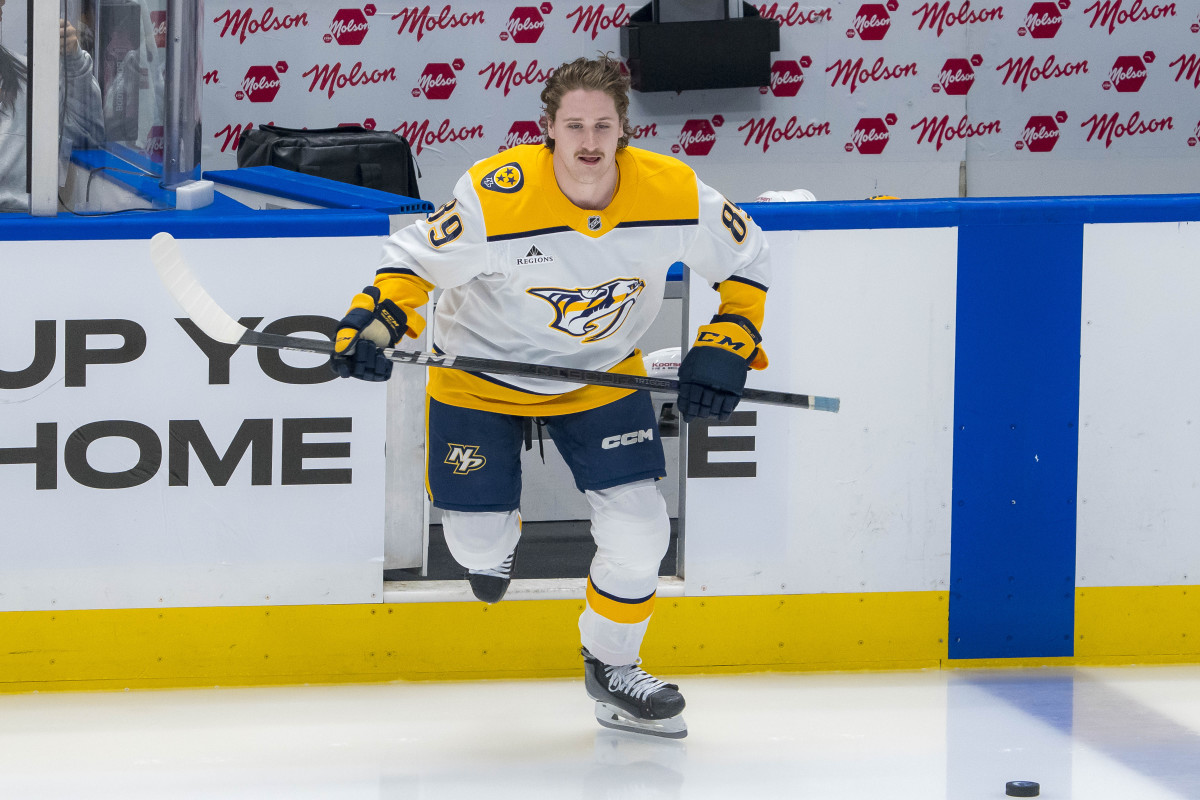 Grading Ozzy Wiesblatts Nhl Debut With Nashville Predators The