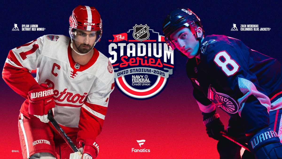 Blue Jackets, Red Wings Feature New Designs And Details On NHL Stadium Series Uniforms The