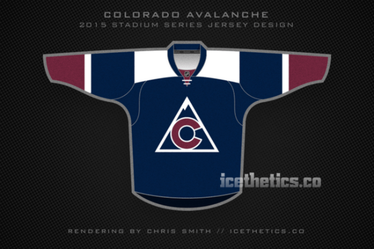 avalanche outdoor game jersey
