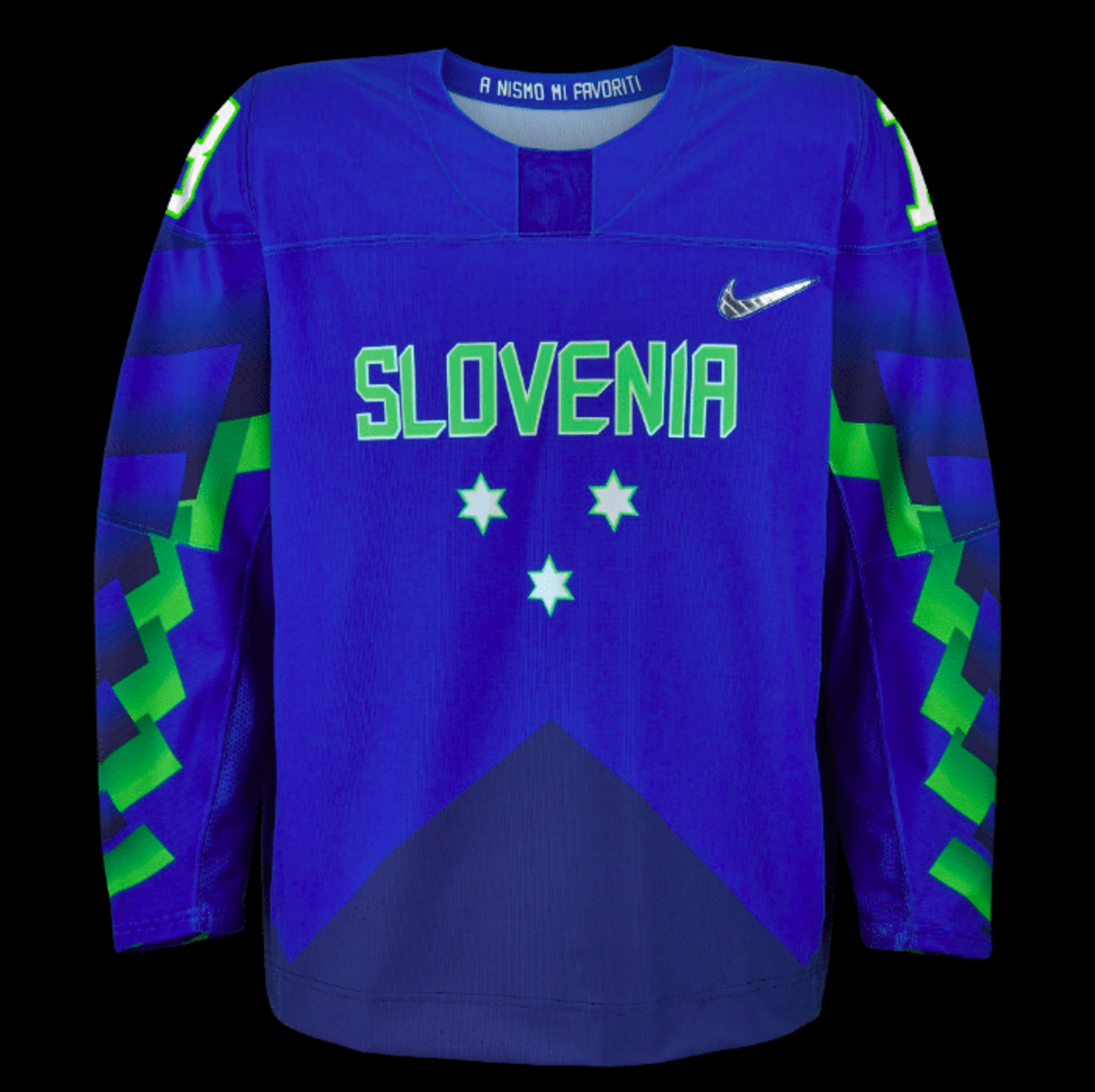 neon hockey jersey