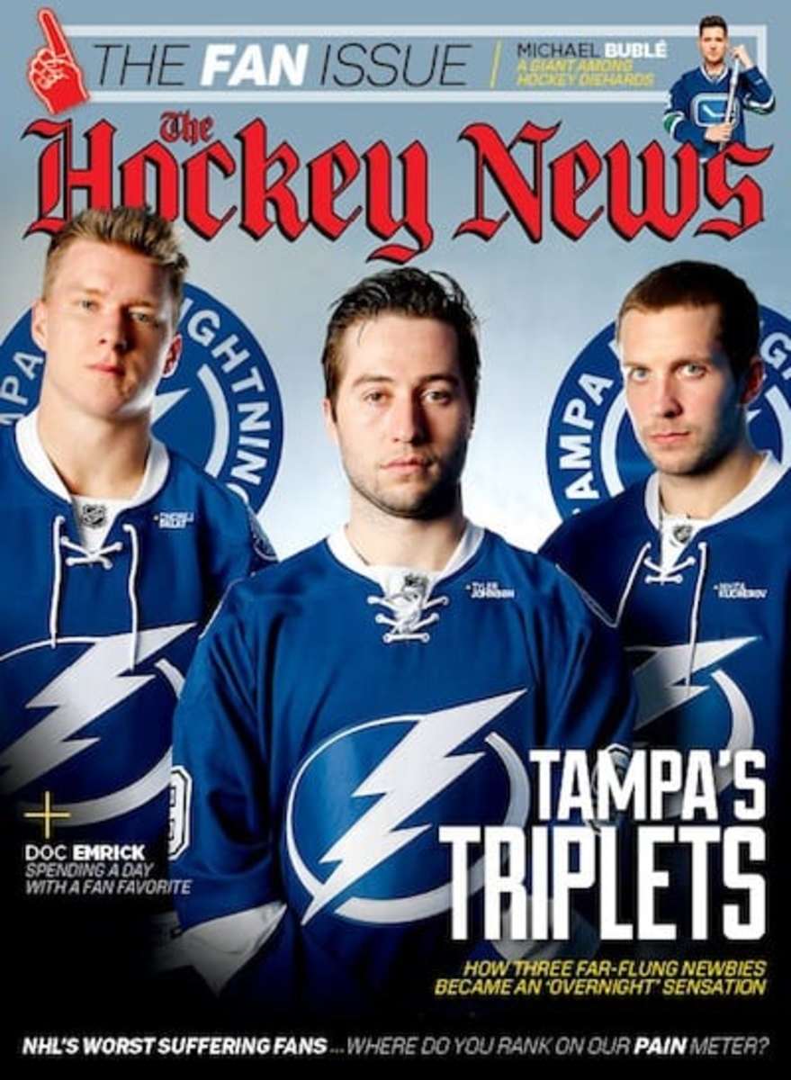 This Week In The Hockey News Magazine: November 23, 2015 - The Hockey News