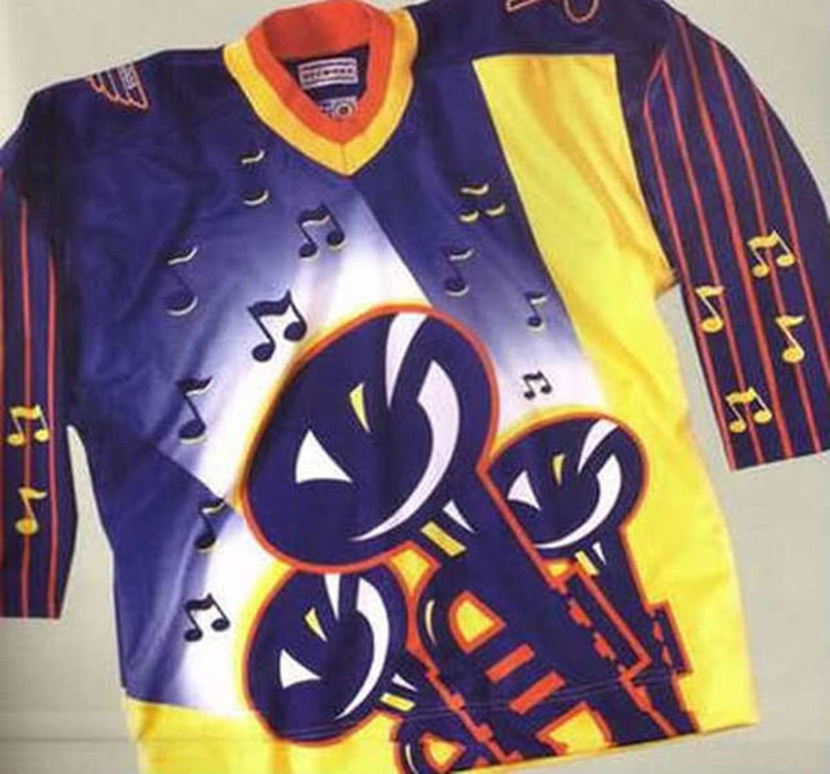 blues outdoor game jersey