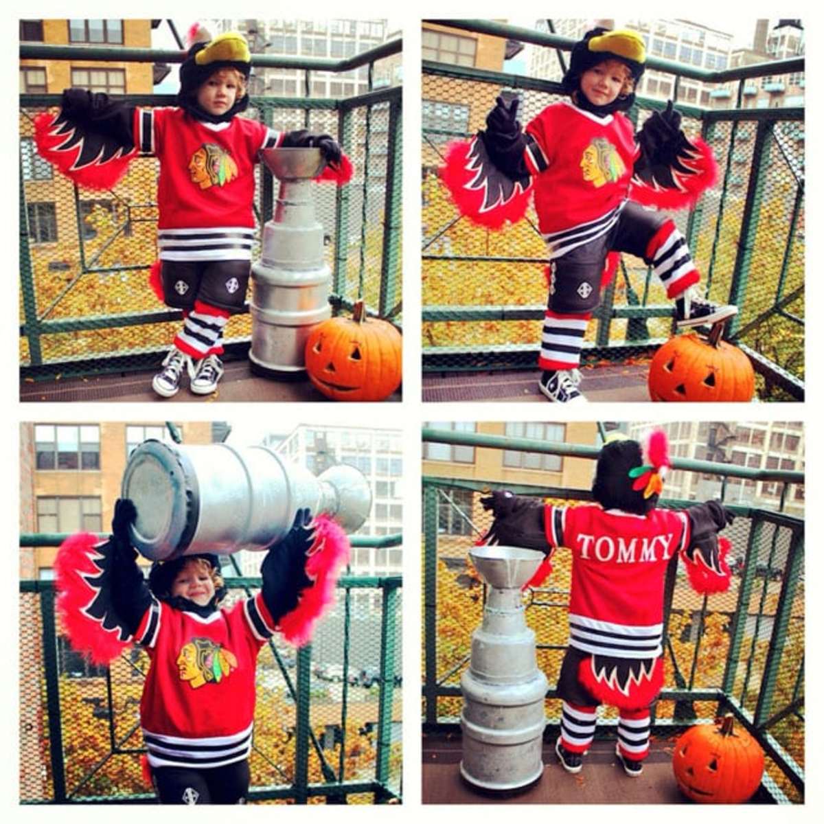 Hockey Halloween Costumes Fulton Reed To Hockey Zombie The Hockey News